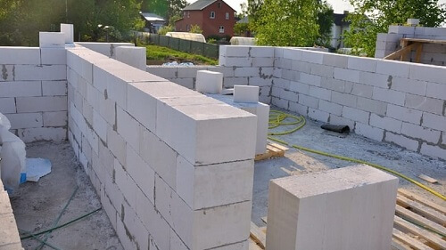 Кладка газосиликатных блоков в Молодечно