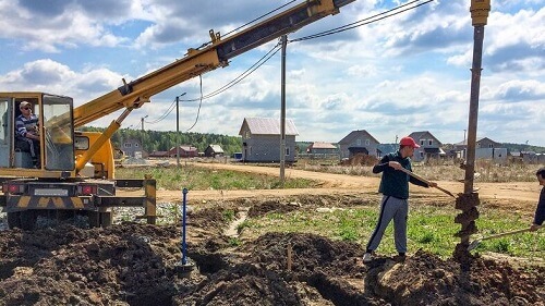 Свайно-ростверковый фундамент в Молодечно
