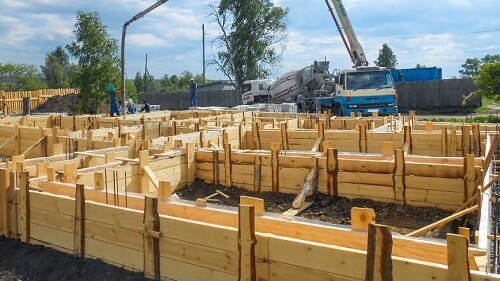 Свайный фундамент с ростверком в Молодечно