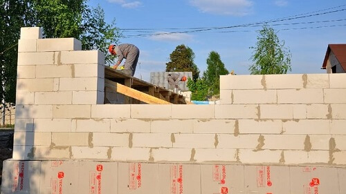 Укладка газосиликатных блоков в Молодечно