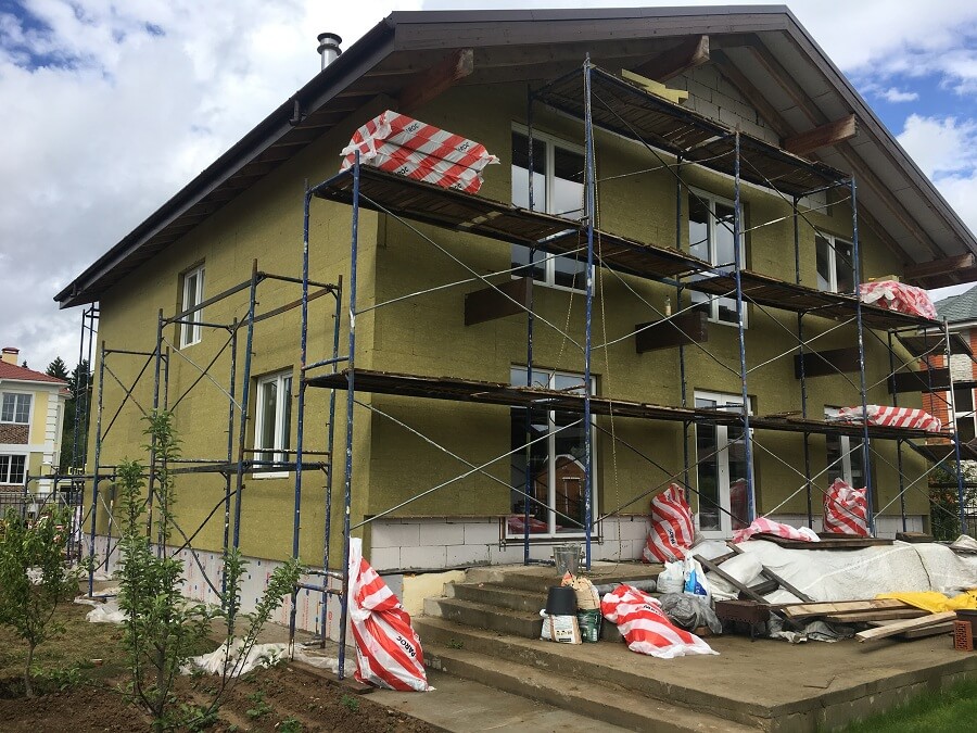 Утепление частного дома в Молодечно